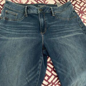 Chico's Skinny Ankle Blue Jeans with stretch-chico's size 2R (Regular size 12R)